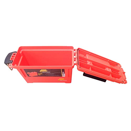Plano 1312 Dry Storage Emergency Marine Box, Orange (Pack of 6) - size: One Size (Pack of 6)