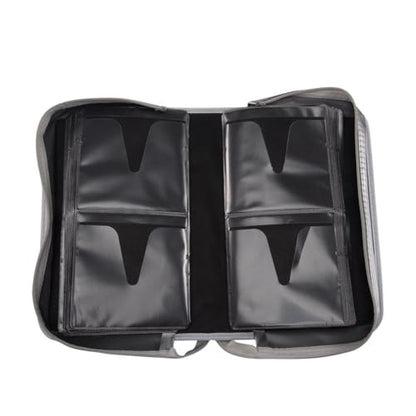 128 Capacity CD/DVD case Wallet, Storage,Holder,Booklet （Silver） - color: 128 Silver