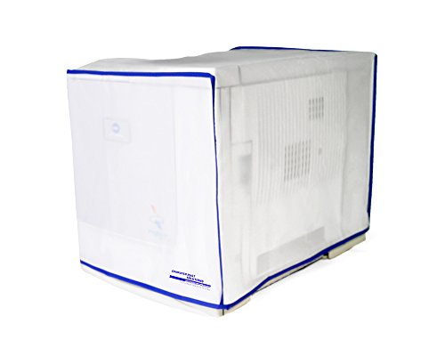 Dust and Water Resistant Silky Smooth Antistatic Vinyl Printer Dust Cover (17W x19H x20D) - size: 17W x19H x20D