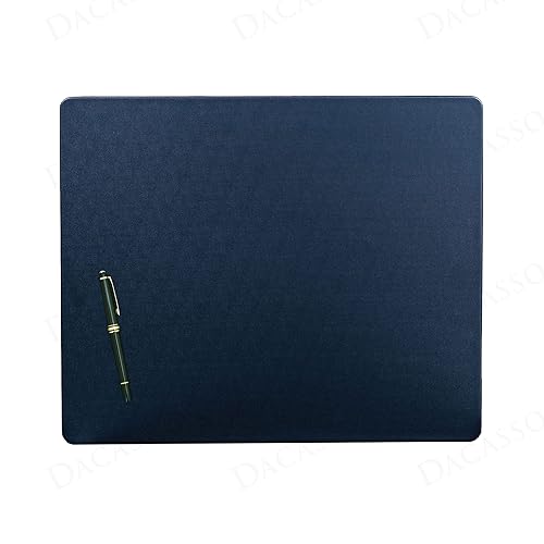 Dacasso Leatherette Conference Pads - color: Navy Blue, size: 17" x 14"