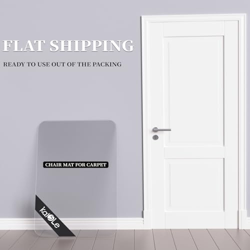 48" x 36" Office Chair Mat for Carpet Heavy Duty Hard Clear Desk Chair Mat Protection Floor Mats Can be Used on Carpet or Hard Floor - size: 36'' x 48'' Rectangle