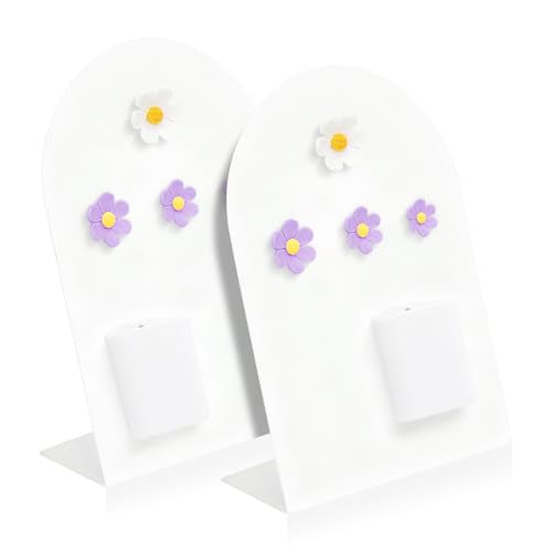 Desk Magnetic Message Board, Metal Bulletin/Memo Board with Magnetic Pen Holder and Flower Pins with Stand, Souvenir/Photo Display Board for Home, Office, Dormitory, Apartment, 8 * 11Inch (White) - color: White