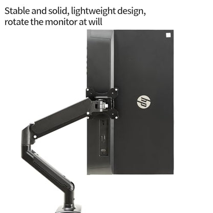 VESA Mount Adapter Bracket for HP M24h M27h Series 5 524sh 527sh Monitors - Fits 75x75mm & 100x100mm VESA, Wall Mount Monitor Arm Desk Stand, Black