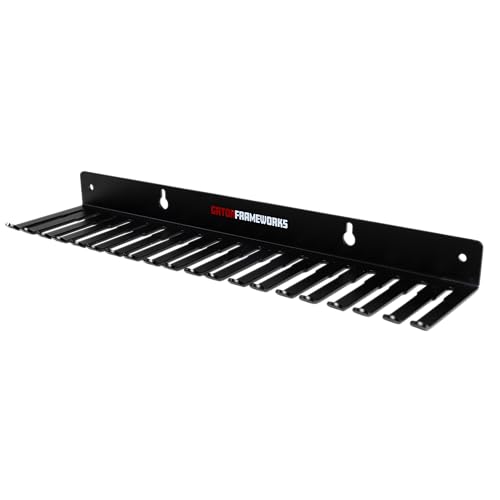 Gator Frameworks Wall Mountable Cable Hanger and Organizer with 19 Cable Slots, Ranges from 5-9mm Spaces (GFW-CABLEHANGER) - style: (19) Cable Slots