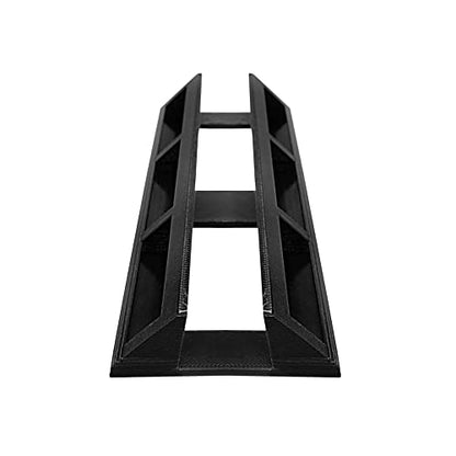 Vertical Stand Dock with Memory Card Holder Compatible with Sony PlayStation PS2 Slim Console - Space Saving, Convenient Accessory for Gaming Setup and Organization of Game Saves