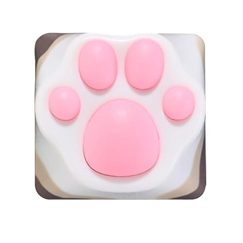 SYA ZOMOPLUS Cute Keycaps,Novelty Cat-Claws Keycap 3D Model OEM Profile Keyboard Keycaps Custom Key Caps for Cherry MX Switches Mechanical Gaming Keyboard Catpaw ESC-Key Keycap(Ragdoll1pcs) - color: Ragdoll-1pcs