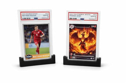 5 Pack PSA Graded Slab Stand – Graded Card Display Holder, Sports Card Display Stand, Trading Card Stand for Graded Cases, Baseball Cards, TCG cards Collectible Card Holder