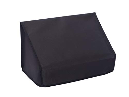 Perfect Dust Cover, Black Nylon Cover Compatible with Epson WorkForce ES-580w and Epson RapidReceipt RR-600WR Wireless Scanners, Anti-Static, Double Stitched and Waterproof by Perfect Dust Cover LLC