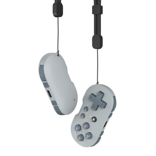 CRKD ATOM - Collectible Keychain Controller for Nintendo Switch, PC, Mac, Mobile and Smart TV (OG Grey) - color: OG Grey