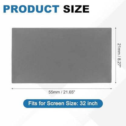PATIKIL Monitor Dust Cover Anti-Static Dustproof Protective Cover Computer Screen Sleeve for 32 Inch Computer Monitors PC Desktop TV LCD LED HD Panel Case, Gray - size: 32 Inch