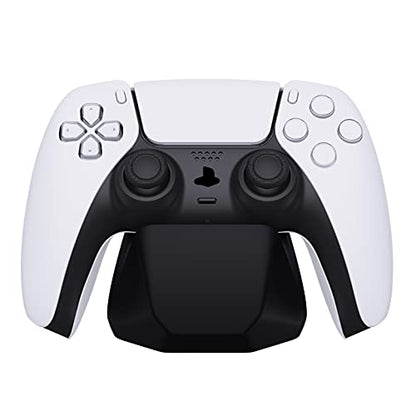 PlayVital Universal Controller Stand for Nintendo Switch 2 Pro & Switch Pro, Gamepad Stand for ps5 & ps4 Controller, Display Stand Holder forXbox Series X/S Controller – Solid Black - color: Solid Black