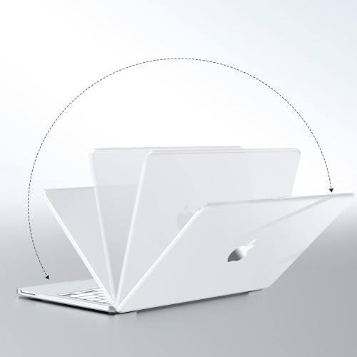 G JGOO Compatible with MacBook Neo Case 13 inch 2026 Release Model A3404 with A18 Pro Chip, Slim Protective Plastic Hard Shell for Mac Neo Case with Keyboard Cover & Screen Protector, Crystal Clear - color: Crystal Clear