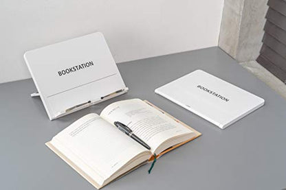 Book Stand (White) - color: White