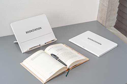 Book Stand (White) - color: White