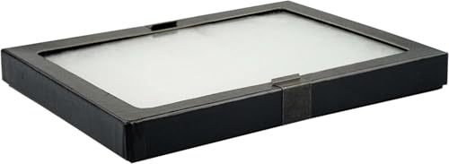 SE Glass Top Display Box - JT926 - size: 8-⅝” x 6-⅝” x ¾"