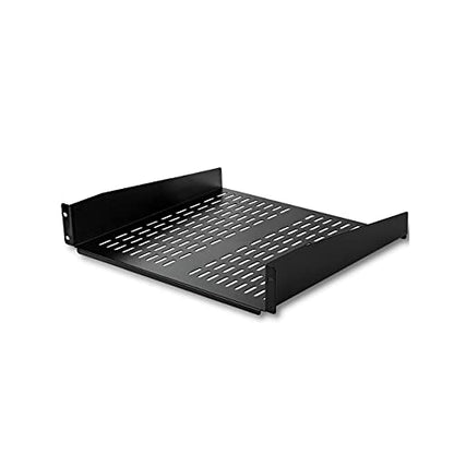 StarTech 2U Vented Cantilever Rack Shelf, 16in Deep, 50lb, TAA (CABSHELFV) - size: 16"