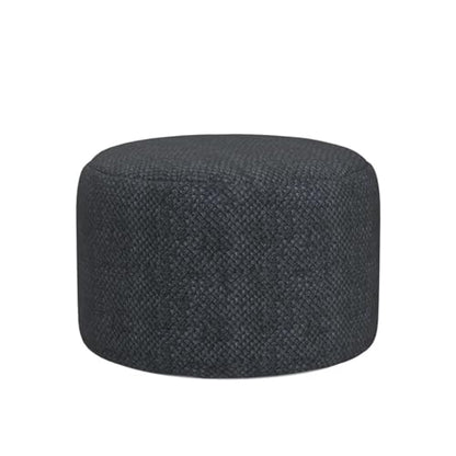 Asuprui Pouf Ottoman Unstuffed Ottoman Foot Rest No Filler Soft Foot Stool 20x20x12 Inches Fuzzy Chair Floor Pouf Chair with Storage for Living Room Bedroom Dark Gray - color: Dark Gray