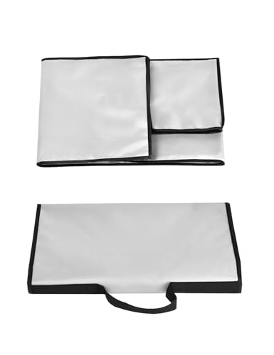 Printer Dust Cover Heavy Duty Anti-static Waterproof Nylon Cover for Canon Color Image CLASS MF656Cdw / Color Image CLASS MF753Cdw Wireless Duplex Laser Printer (Silver) - color: silver