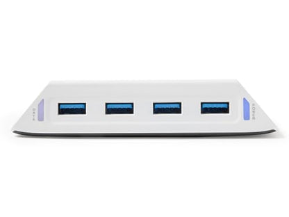 PowerA 4-Port USB 5Gbps Hub for PlayStation®5, USB 3.2, AC Powered, Weighted Base, Officially Licensed - style: USB Hub