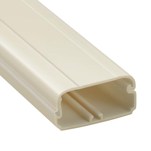 TV Cord Hider - 39in(3xL13in) Cord Covers for Wall Mounted TV Cable Hider Wall Kit | Wire Hiders for TV on Wall, Wire Covers for Cords, Cable Concealer Hide Cords, 1.5" W*0.75" H, Beige - color: Beige, size: Large-39in