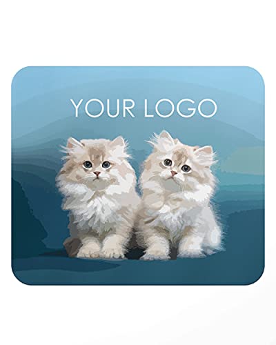 Personalized Custom Mouse Pad – 2 Pack 8 x 9 inch Non-Slip Rubber Base Eco-Friendly Mat Desk Mousepad Keyboard Customized Photo Design Text Name Picture Gift (MPS0699, 8 X 9 Inches) - color: MPS0699