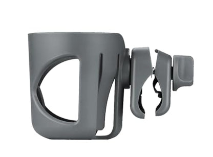 New Stroller Cup Holder for Stanley Quencher H2.0 (30 & 40 Oz. Models), Also Compatible with Stanley IceFlow (20 & 30 Oz. Models) - Gray - color: gray