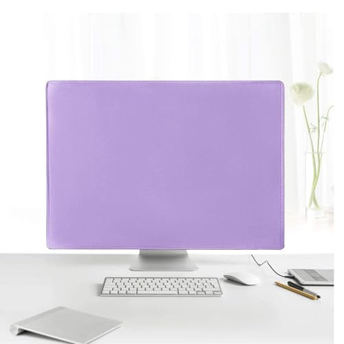 MOSISO Monitor Dust Cover 22, 23, 24, 25 inch Anti-Static Dustproof LCD/LED/HD Panel Case Computer Screen Protective Sleeve Compatible with iMac 24 inch, 22-25 inch PC, Desktop and TV, Purple - color: Purple, size: 22-25 inch
