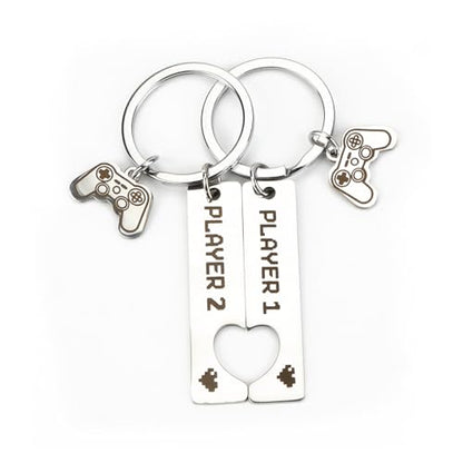 Couple Keychain Sets Matching Keychians Gift Sets for Couples Unique Love Keycharms for Him or Her