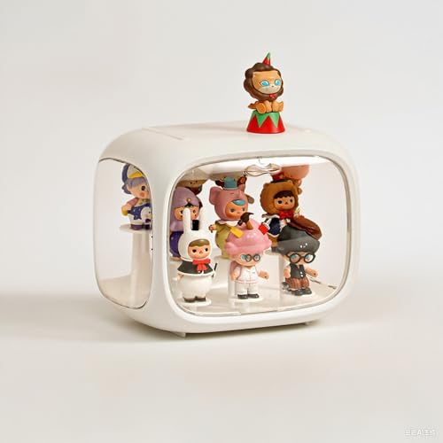 Blind Box Wall-Mounted Display Cabinet (White) - size: White