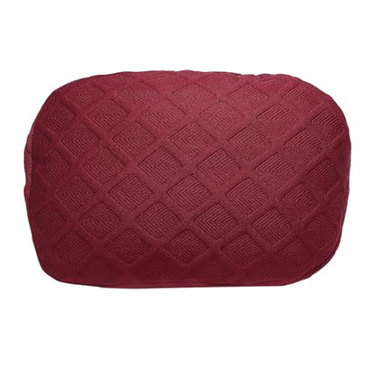 uxcell Office Chair Pillow Cover, Office Chair Headrest Attachment Mesh Removable Headrest Protector for Home Desk Computer Chairs, Red - color: Red