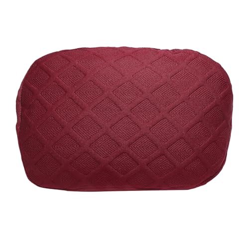 uxcell Office Chair Pillow Cover, Office Chair Headrest Attachment Mesh Removable Headrest Protector for Home Desk Computer Chairs, Red - color: Red