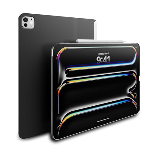 MAGEASY CoverBuddy Lite Case that Fits Magic Keyboard foriPad Pro 13" (M5 2025 / M4 2024, 8th 7th Gen) Magic Keyboard Compatible iPad Case with Seamless Closure & Magnetic Pencil Holder (Black 1.2) - color: Black, size: M4/M5 iPad Pro 13"