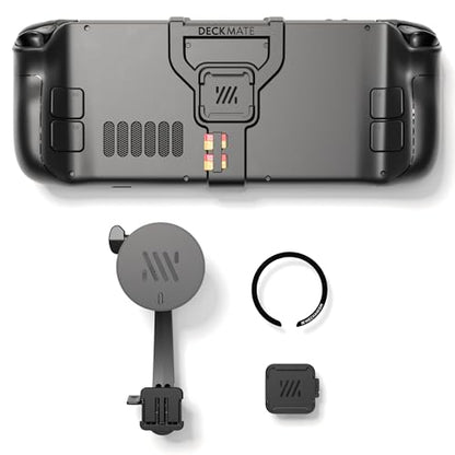 Mechanism Phone Mount Console Bundle for Steam Deck | Easily Connect Any iPhone or Android Using Our Phone Mount | Case Friendly Steam Deck Accessories | Deckmate