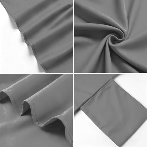 VOCOOL Lounge Chair Towel Cover Beach Chair Cover Grey 85" x 30" | Ultra Plush & Absorbent Micro Chaise Chair Towel for Sun Lounger Patio Hotel Garden, Quick Dry, Non-Slip Design with Pockets - color: Grey
