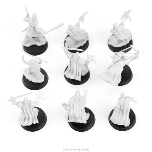 SIXPOINTS 100 Pieces Acrylic Miniature Bases,25mm/0.98inch Round Model Bases 3.6mm/0.14 Thick Circular Figure Display Stands Compatible with Gaming Miniatures or Wargames Role Playing Board Game Figure Toy (100PCS-25mm-black round) - color: 100PCS-25mm-bl