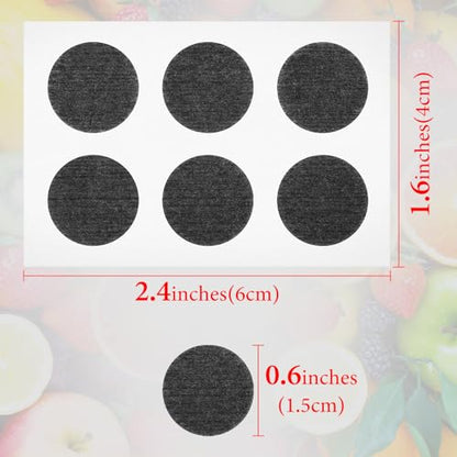 Geekria 60 Pieces Essential Oil Stickers for Headphones, Essential Oil Scented Patch for Gaming, Office, Personal Aroma, Relaxing, Refreshing (Mint Scent)