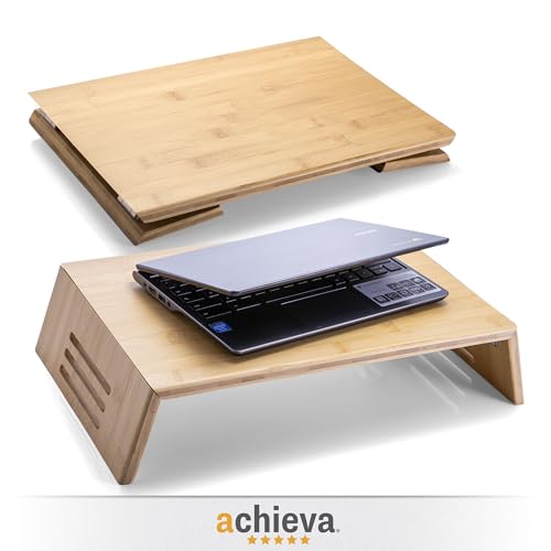 Achieva Bamboo Monitor Stand (71008)