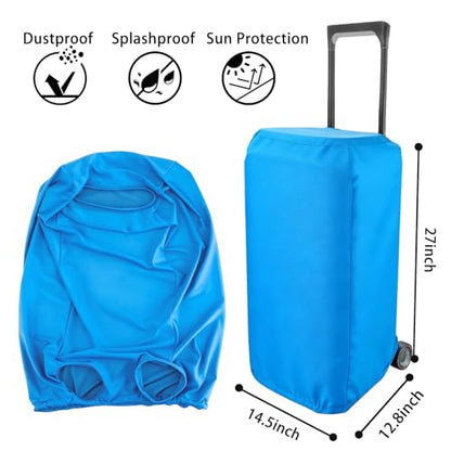 Dust cover protective cover for portable party speakers, extendable dust cover with elastic band speaker slide cover (2-piece set)