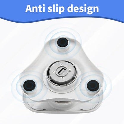 Foot Rest for Under Desk at Work ，Ergonomic Foot Stool Under Office Desk - Rocking for Fidgeters，Effectively Relaxes The Leg Muscles，2 Pieces Grey - color: Grey