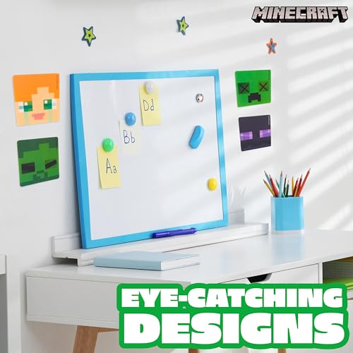 Minecraft Lenticular Motion Stickers with Five Pack 3D Laptop Decal Stickers for Gaming Boys Girls Gamer Gifts for Kids