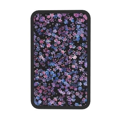 Car Center Console Cover Pad Cherry Blossom Purple Pink Armrest Box Mat Vehicle Arm Rest Cushion Protector Floral Flower Aesthetics Art Black Bohemian Consoles Rest Pillow - color: Cherry Blossom Floral