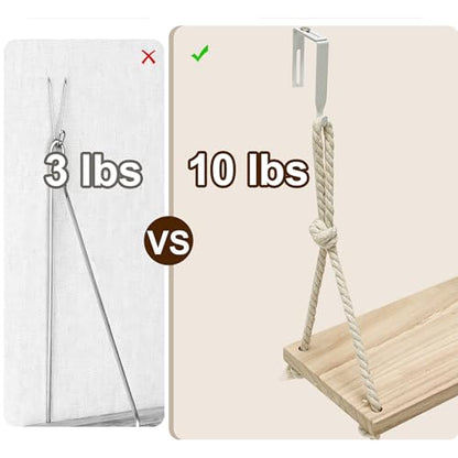 2-Pack Cubicle Shelf Hanging, Office Cubicle Wall Shelf with Rope Adjustable Hooks, Office Decor Desk Accessories, Organizer, Storage in Workspaces