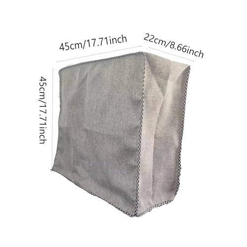 Computer CPU Dust Cover PC Protection Tower Case Waterproof Scratch Resistant Host Case for Most Computer (17.71Lx8.66Wx17.71H)