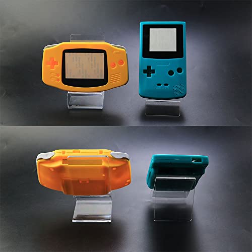 Console Exhibition Bracket for GB GBP GBC GBA PSP PSV 3DS 2DS Clear Plastic Stand Shelf Window Counter Display Showcase (A) - color: A