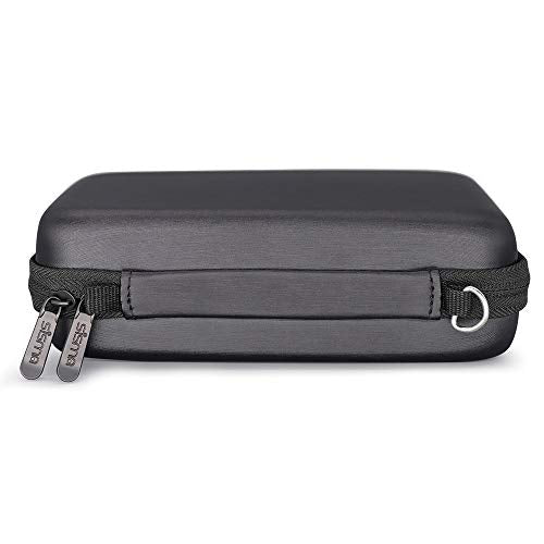 sisma 72 Game Case Compatible with Nintendo Game Cartridges Fits 40 Switch Games & 32 DS 3DS Games, Game Card Holders Organizer Storage Bag - color: Black 40+32 Slots