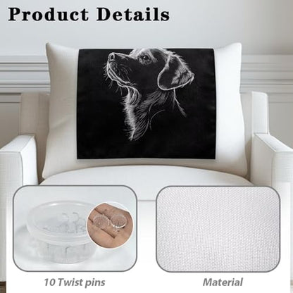2026 Upgraded Headrest Recliner Covers for Small Recliners Tear Fade Resistant Recliner Protector Cover Washable Sofa Pet Furniture Cover Couch Non Slip,Dog Black - color: Dog Black