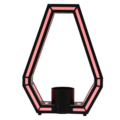 LED Lighted Liquor Bottle Display Shelf Rhombus Bottle Display Stand with Remote Control 7 Color Adjustable Glowing Wine Bottle Display LED Champagne Bottle Presenter for Bar Nightclub Party - color: White-rhombus