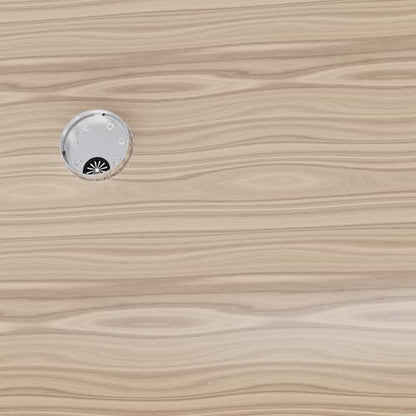 Desk Grommet 2-3/8 Inch 60mm, Zinc Alloy Computer Desk Wire Hole Cover, Office Desktop Cord Cable Hole Metal Ring, Brushed Silver - size: 2-3/8" Brushed Silver