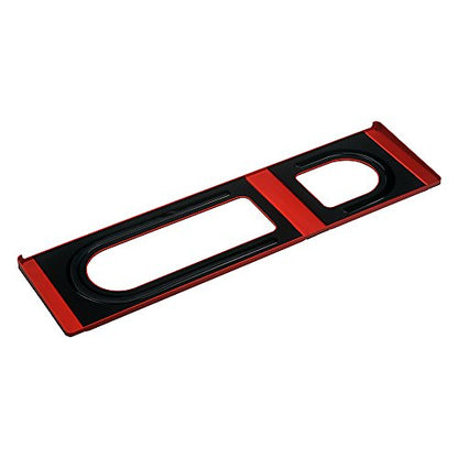 CraftMaster Union Tray for Apple Magic Keyboard and Apple Magic Trackpad 2 - Metal Dock Stand Controls Your iMac or Laptop Remotely, Premium Home and Office Accessory - Red - color: Red