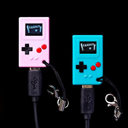 TinyCircuits | Thumby Programmable Game Console Keychain – Retro Gaming Fun Mini-Console, STEM Learning, USB Rechargeable, 5 Preloaded Games (Clear) - style: Clear